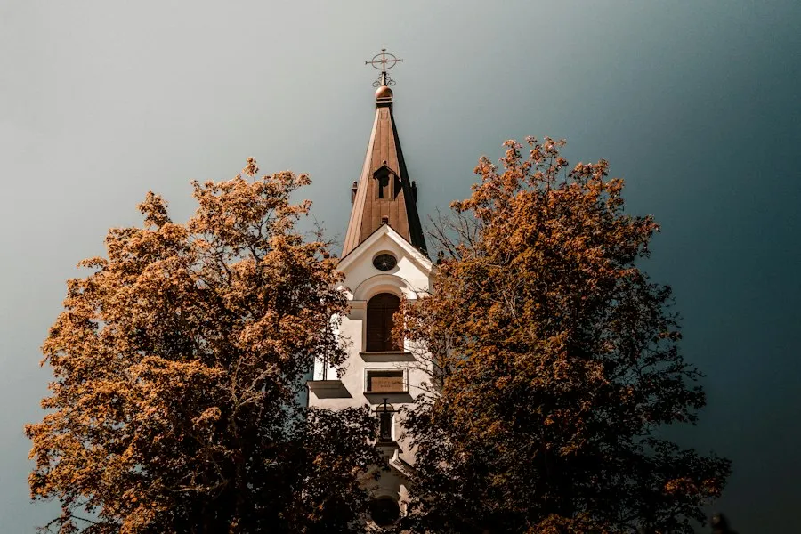 Photo fortified churches architecture