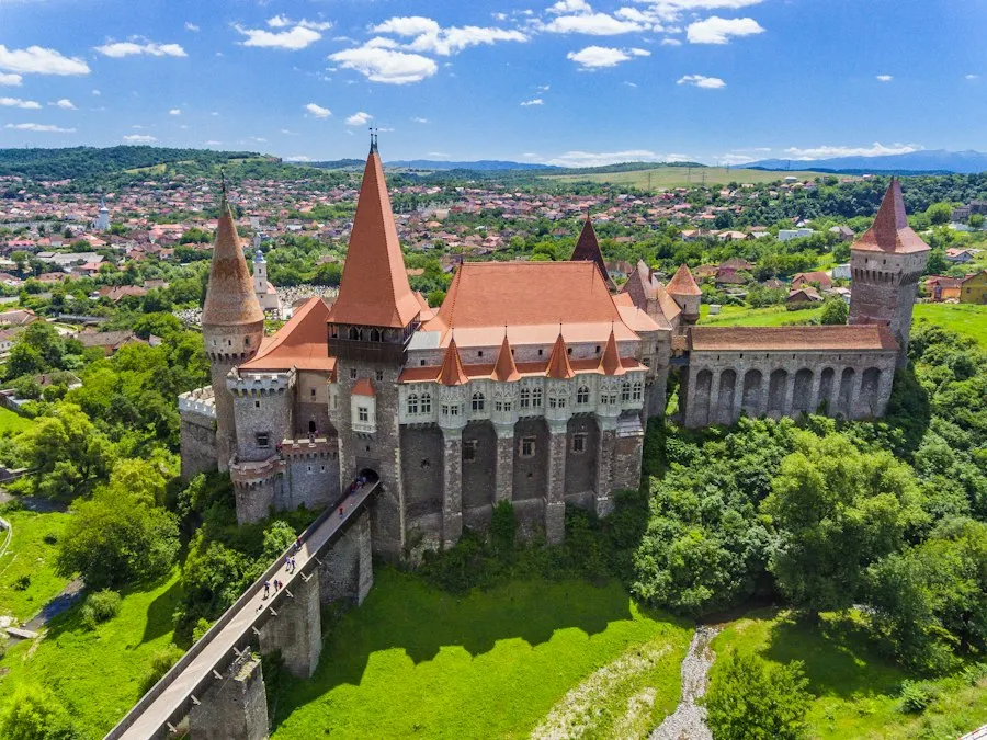 Transylvanian medieval castles analysis