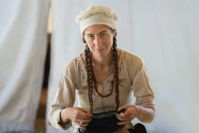 Photo 18th century Transylvanian women role